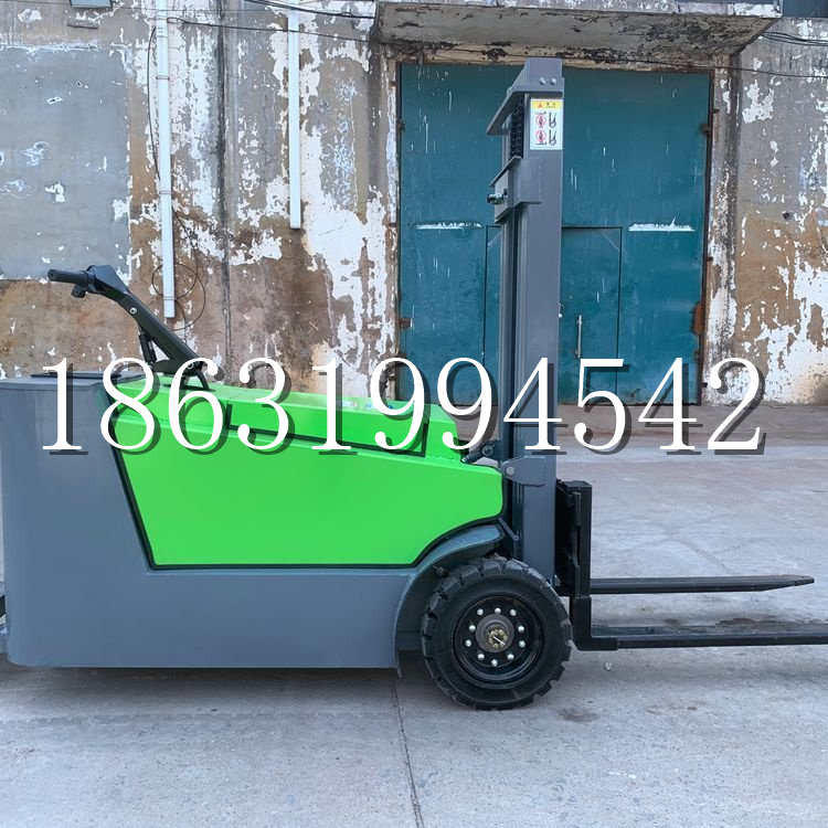 乌鲁木齐市小型电动叉车1吨2吨步行站驾式电瓶堆高充电装卸车液压升降车铲车